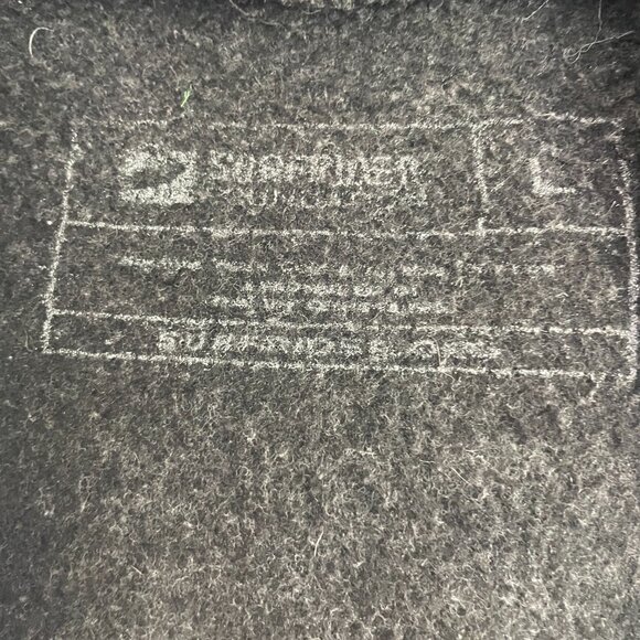 Surf Rider branded USOA Logo Embroidered Zip Up Hoodie – Black Heather Hoodie - Picture 4 of 4